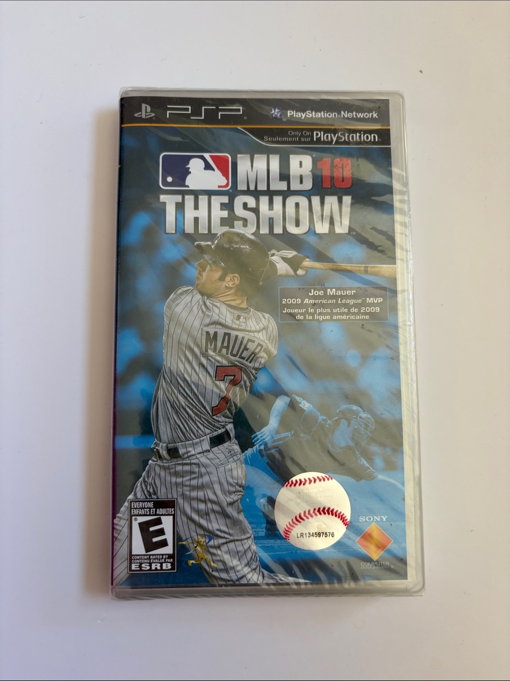 Sony PSP MLB 10 The Show Video Game - Blue